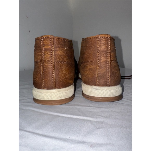 G.H. Bass & Co. Chukka Boots Dark Brown Suede Size 9 Preppy Church Office Dress - Picture 4 of 9